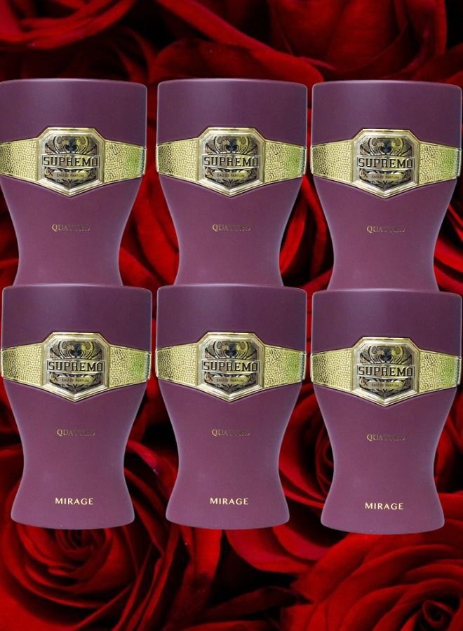 Mirage 6 Pieces Supremo Quattro Mirage EDP 100ML - Image 1