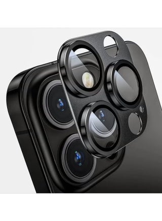 لجهاز iPhone 16 Pro/iPhone 16 Pro Max واقي عدسة الكاميرا [الحماية من السقوط] [تغطية كاملة] [معدن ثلاثي الأبعاد] [مناسب للحالة] غطاء كاميرا زجاجي مقوى لهاتف iPhone 16 Pro Max - أسود تيتانيوم - pzsku/Z83F4DC04E26331D71D40Z/45/_/1735971312/72a56a3a-4968-4dbc-83e9-79fb00c69e1f