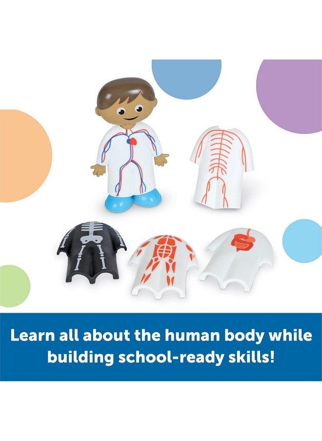 Learning Resources - Skill Builders! Human Body Activity Set 17 Pieces Ages 4+ Preschool Learning Activities Preschool Science Preschool Activity Book Human Body Parts For Kids - Image 1