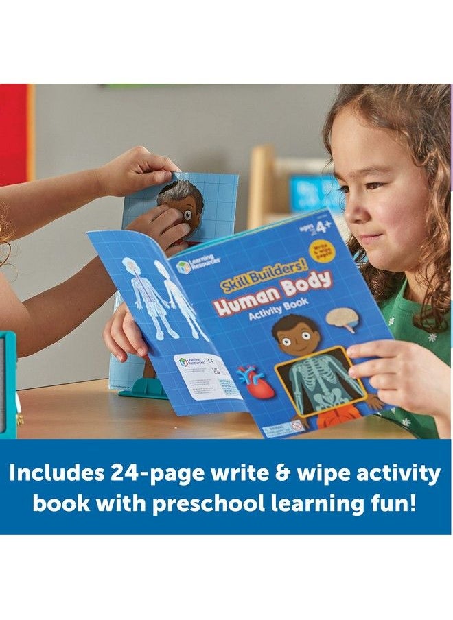 Learning Resources - Skill Builders! Human Body Activity Set 17 Pieces Ages 4+ Preschool Learning Activities Preschool Science Preschool Activity Book Human Body Parts For Kids - Image 1
