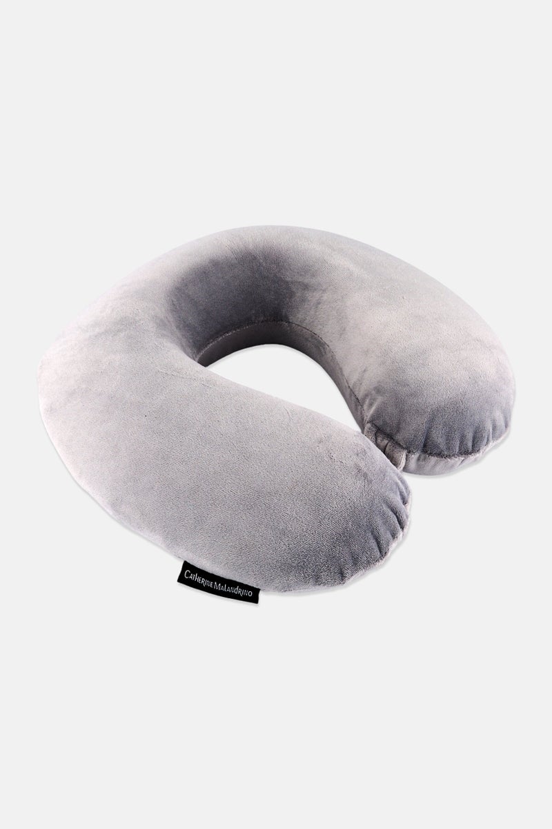 Catherine Malandrino Memory Foam Neck Pillow, Grey - Image 3