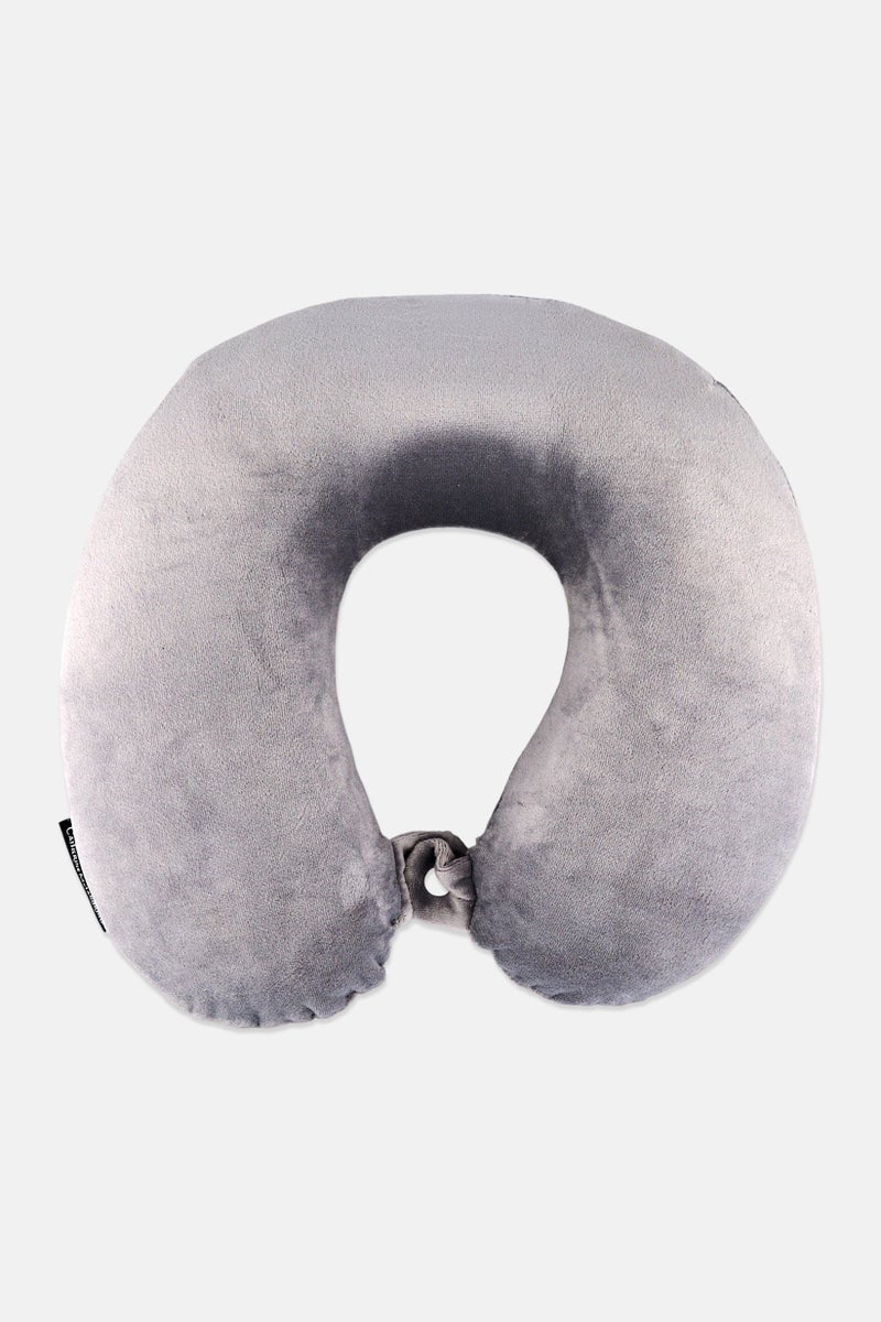 Catherine Malandrino Memory Foam Neck Pillow, Grey - Image 2