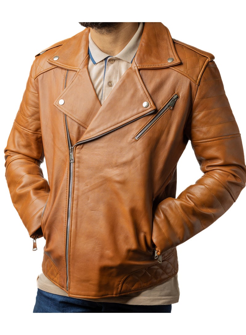 Premium Genuine Leather Jacket for Men  - Image 4