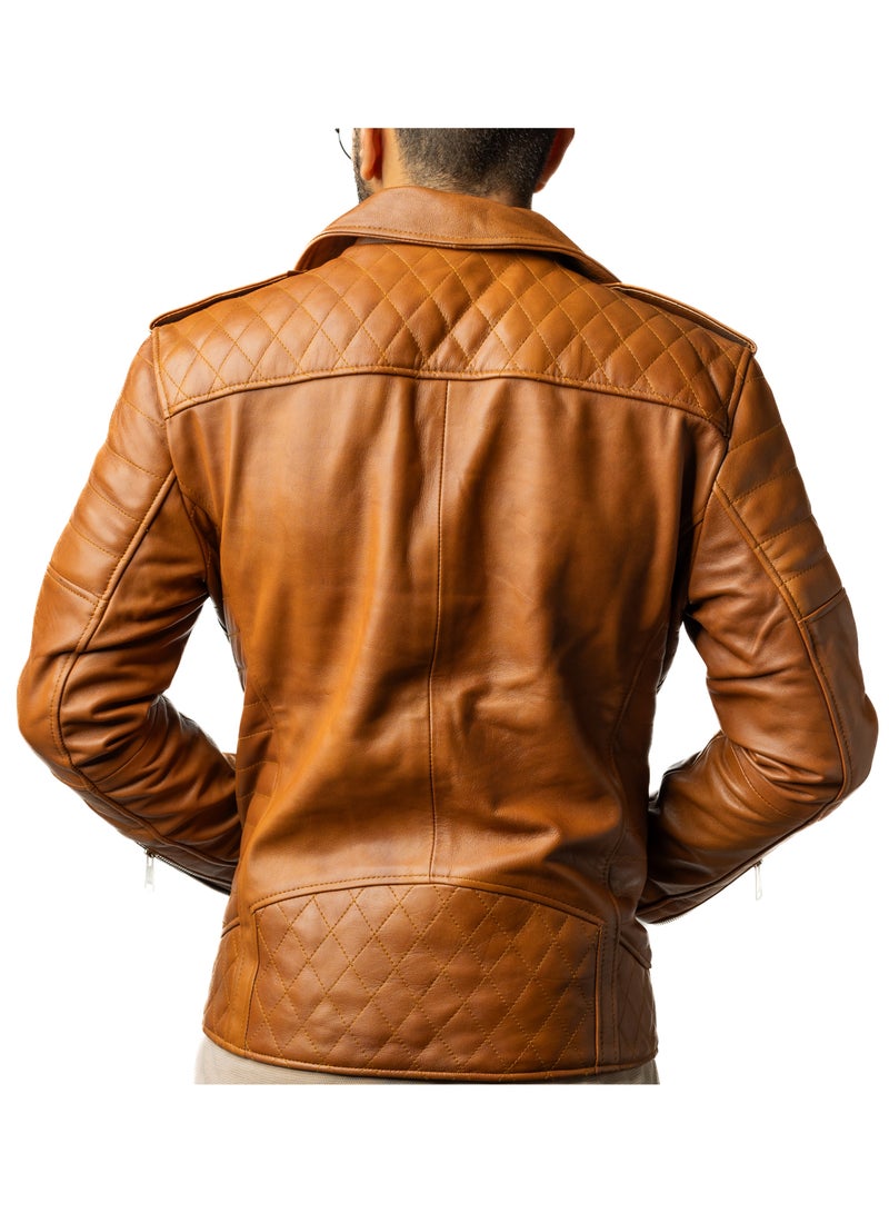 Premium Genuine Leather Jacket for Men  - Image 2