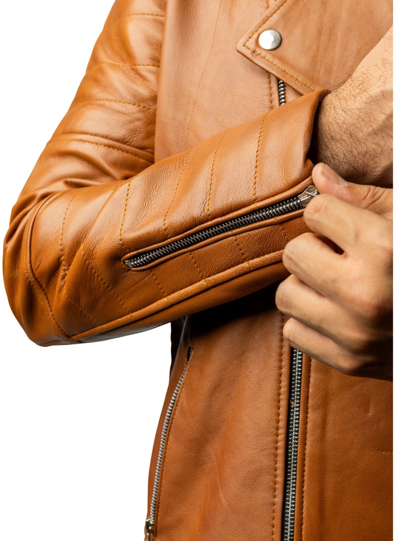 Premium Genuine Leather Jacket for Men  - Image 3