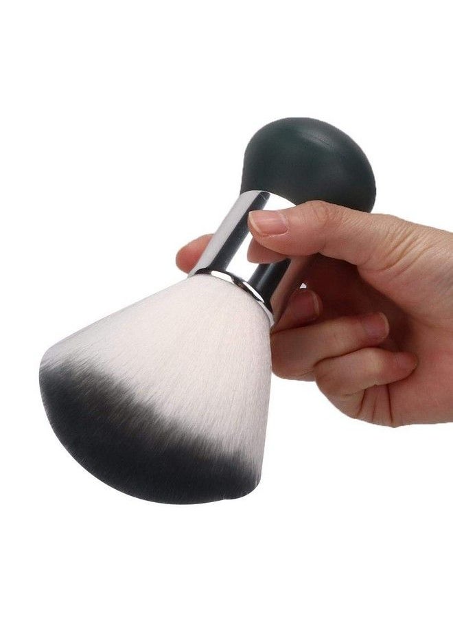 HURRISE - Neck Duster Brush Barber Hairstyling Salon Stylist Broken Hair Brush Shaving Brushes Cleaning Brush Face Dusterprofessional For Shaving Brushes Barber Cutting Kits (Gray) - Image 1