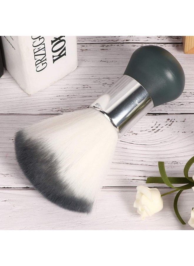 HURRISE - Neck Duster Brush Barber Hairstyling Salon Stylist Broken Hair Brush Shaving Brushes Cleaning Brush Face Dusterprofessional For Shaving Brushes Barber Cutting Kits (Gray) - Image 1