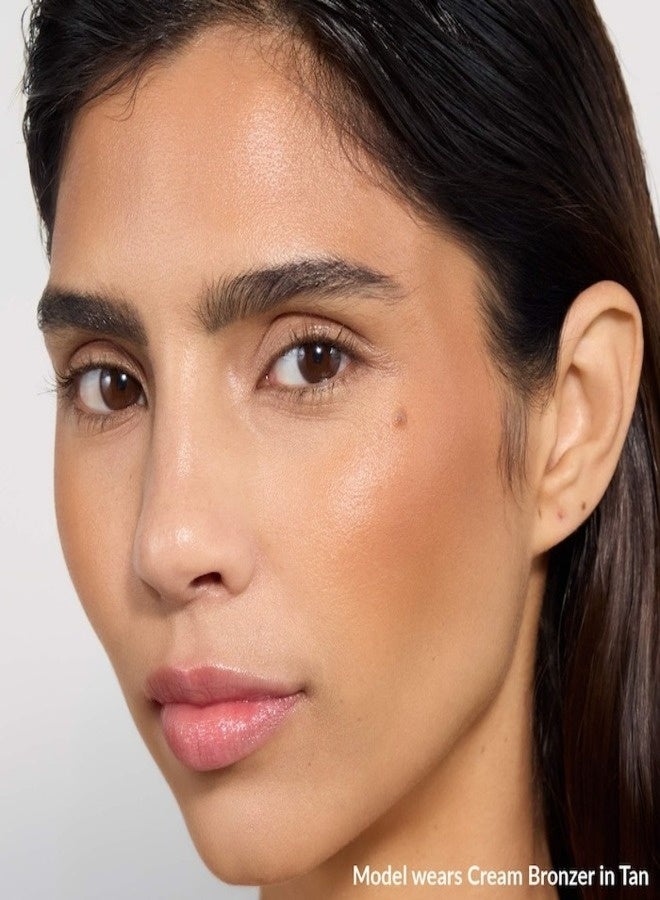REFY Cream Bronzer – Tan (Medium with Warm Golden Undertone), Buildable Cream Bronzer for Natural Sun-Kissed Definition, 0.29 oz / 8.3 g - Image 2
