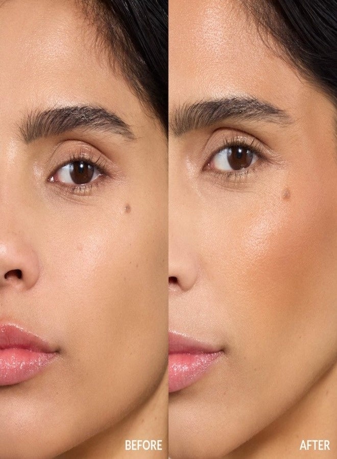 REFY Cream Bronzer – Tan (Medium with Warm Golden Undertone), Buildable Cream Bronzer for Natural Sun-Kissed Definition, 0.29 oz / 8.3 g - Image 3