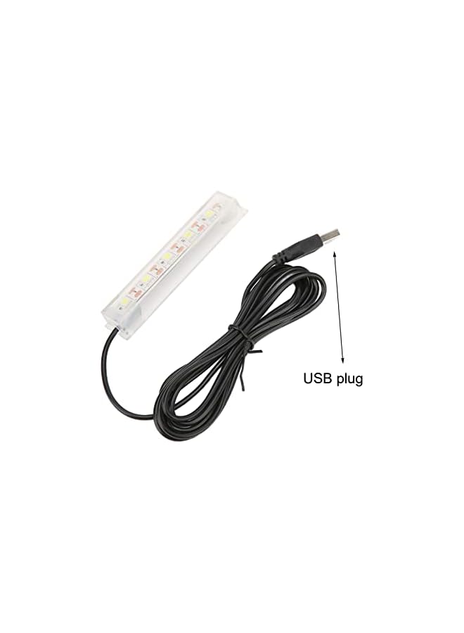 jaexest Aquarium Light, Soft Usb Small Water Plant Fish White Convenient Light For Indoor Plants - Image 3