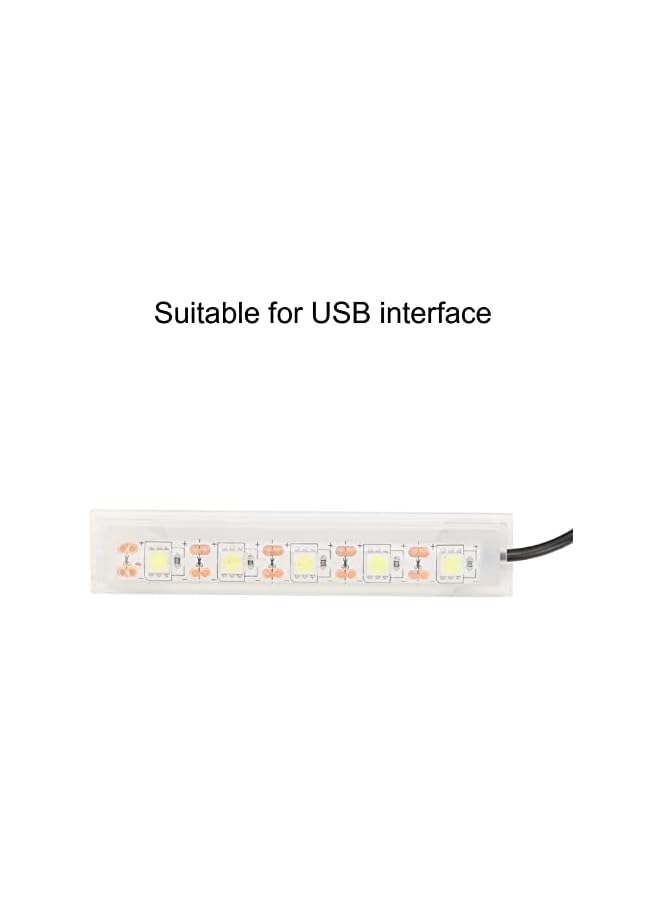jaexest إضاءة حوض السمك، ضوء صغير ناعم يعمل بواسطة USB للنباتات المائية، ضوء مريح للنباتات الداخلية - Image 5
