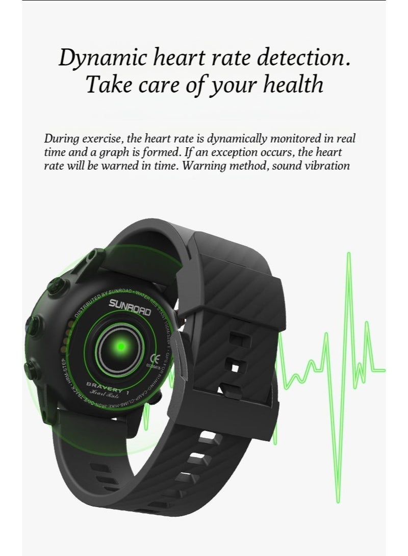 SUNROAD G5 Pro - Professional Heart Rate Monitoring Smart Watch for Hiking and Swimming - Image 3