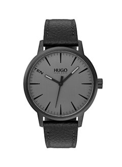 HUGO BOSS Men's Leather Wrist Watch 1530074  - Image 1