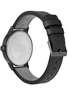 HUGO BOSS Men's Leather Wrist Watch 1530074  - Image 2