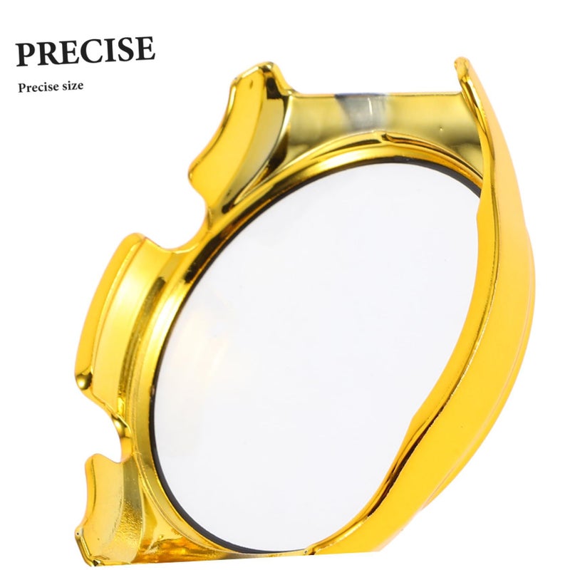 Golden Tempered Glass Case for Watch Scratch Resistant Protective Cover - Image 4