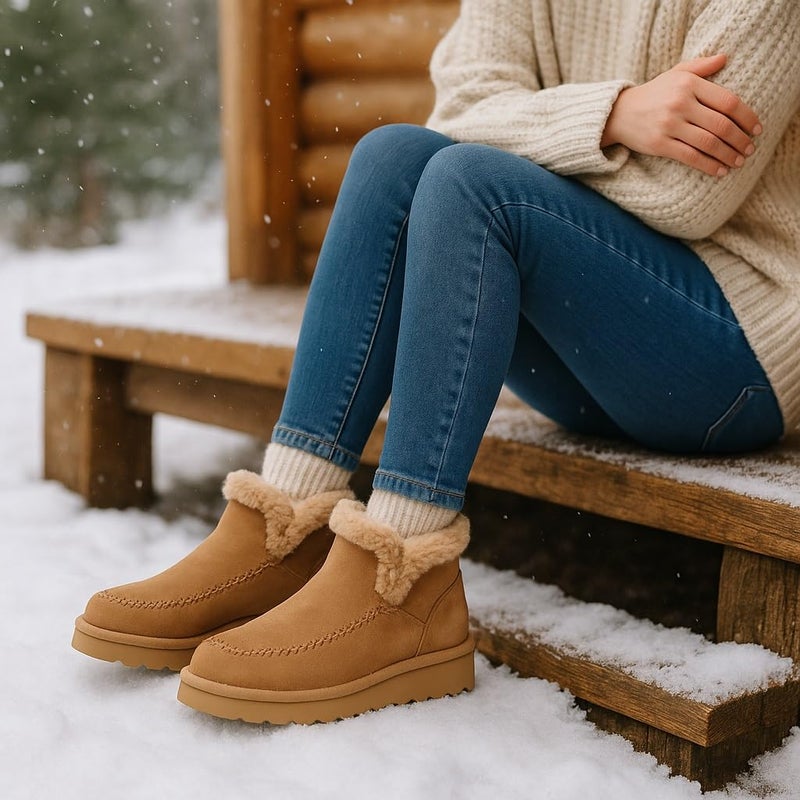 BEARPAW Maeve Platform Lo Iced Coffee Solid 9 M - Image 2
