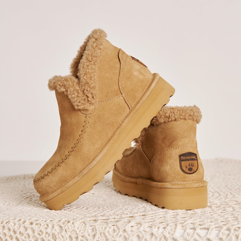 BEARPAW Maeve Platform Lo Iced Coffee Solid 9 M - Image 3