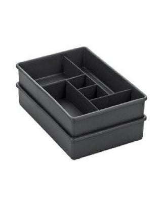 Madesmart Set of 2 Plastic 6-Compartment Drawer Organizer Gadget Trays, Multipurpose Storage Bins for Drawers, Granite - pzsku/Z83F627BF684196281FD2Z/45/_/1692874935/94c4ffe0-c847-41c0-a6e2-e4f6cd5bf894