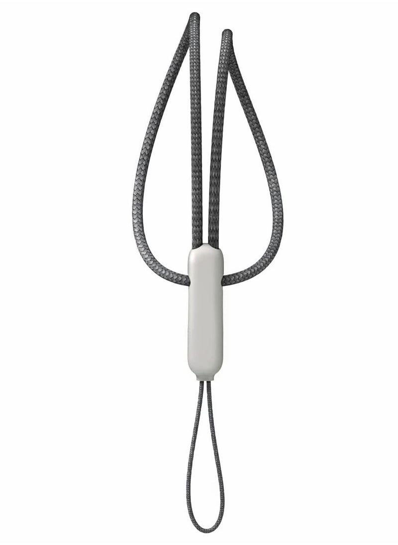 Excefore - Lanyard Compatible with AirPods Pro 2, 2022 New Wireless Bluetooth Headphones Anti-Lost Lanyard Earbuds Cover Braided Rope (Gray) - Image 1