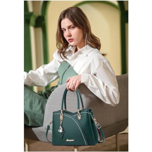 SiMYEER Purses and Handbags Top Handle Satchel Shoulder Bags Messenger Tote Bag for Ladies - Image 2