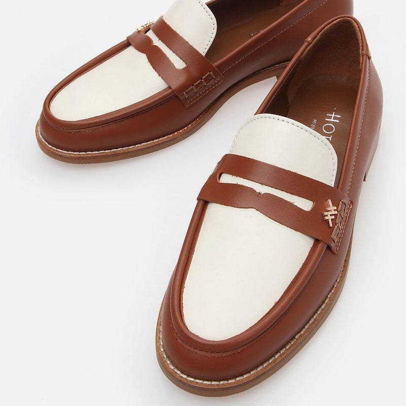 Hotiç 01AYH288500A374 GENUINE Leather Tan Women's Loafer  - Image 3