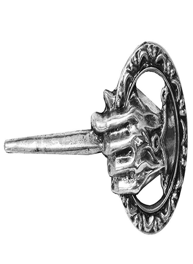 FURE Metal Hand Brooch (Big) - Rhodium for Men & Women - Image 1