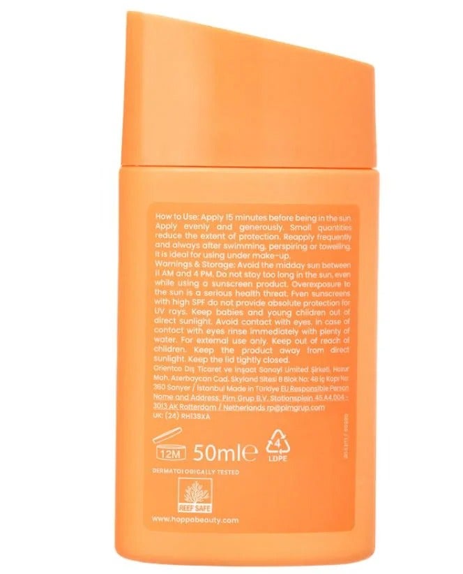 HOOPA Fluid Sunscreen Aqua Drops For Dry Skin By The Hoppa - +SPF50 - Image 3