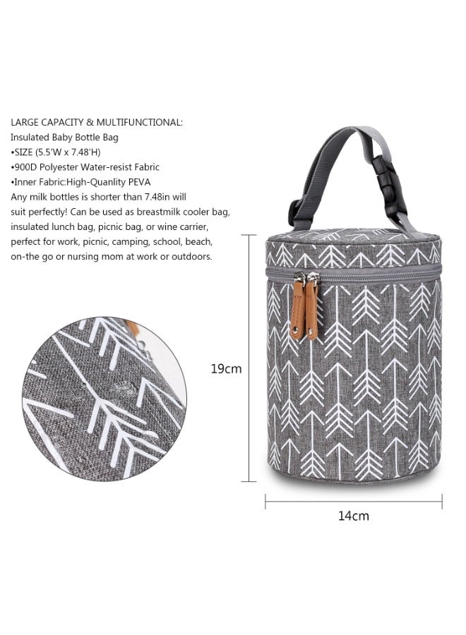 ILovhaprty Breastmilk Constant Temperature Freshness Preservation Bag, Baby Bottle Bag, Portable Baby Bottle Bag, Reusable Bottle Storage Bag For Nursing Mom - Image 3