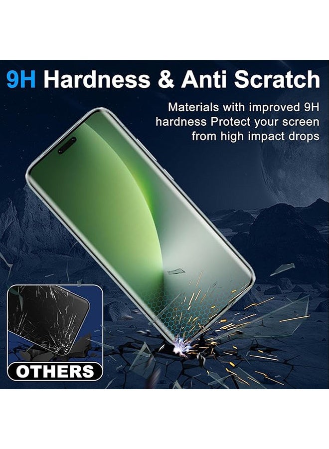 2 جهاز كمبيوتر شخصي شرف سحر 8 برو 5G حامي الشاشة, مع 2 جهاز كمبيوتر شخصي فيلم حماية الكاميرا, 9H الزجاج المقوى حامي الشاشة لشرف سحر 8 برو 5G, التغطية الكاملة الفقاعة الخالية من الفيلم المقوى, مكافحة الخدش فيلم (الحافة اللاصق) - Image 2