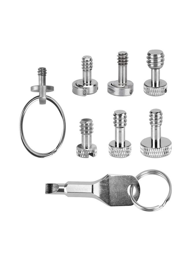 SZRIG Camera Cage Screw Adapter with 1/4"-20 & 3/8-16 Screw Pack for Tripod Screw Accessories(8 Pieces) - Image 1