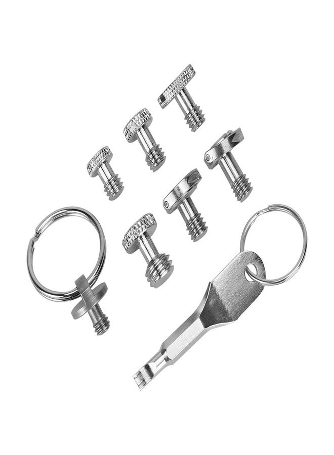SZRIG Camera Cage Screw Adapter with 1/4"-20 & 3/8-16 Screw Pack for Tripod Screw Accessories(8 Pieces) - Image 4