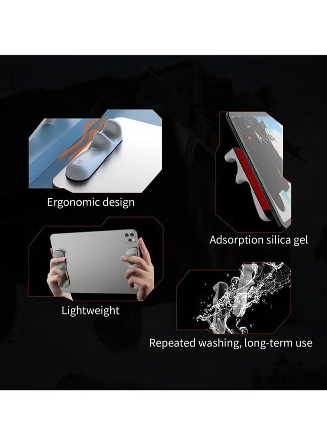 2 Pcs Tablet Hand Rest,gaming Silicone Grip, Anti-slip Grip Handle Multi-finger Operation,Tablet Game Controller for PUBG/Knives Out/Rules of Survival - Image 5