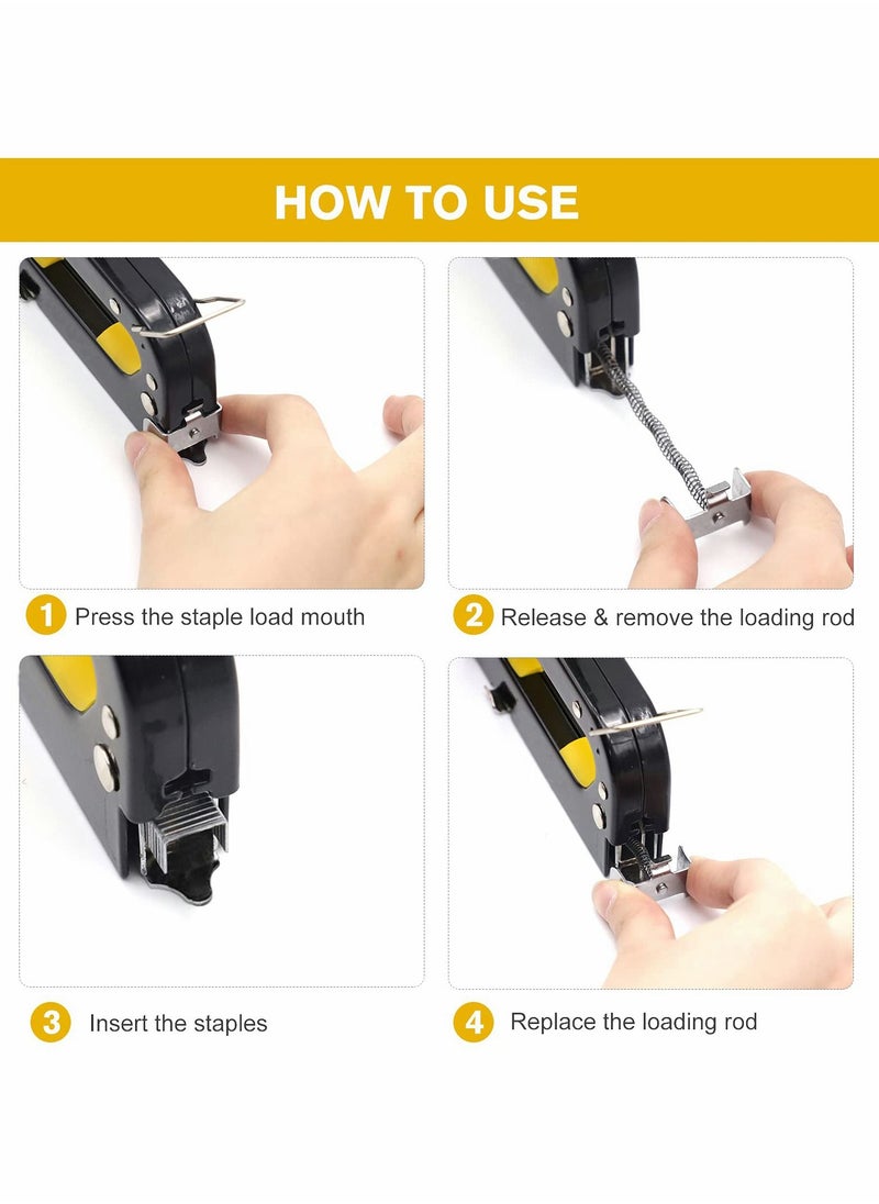 3-in-1 Staple Gun, Nailer Gun with 3000 Staples and Stapler Remover, Manual Stapler, Heavy Duty Kit for Upholstery, DIY, Fixing Material, Decoration, Carpentry, Furniture - pzsku/Z83F6F8B872A923CFBB7CZ/45/_/1700039051/ff79a700-4ff2-474c-b62f-4ee3e7d6b678