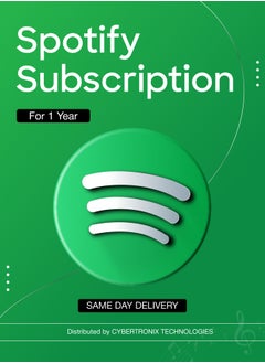 Spotify Subscription – 1 Year | SAME DAY DELIVERY