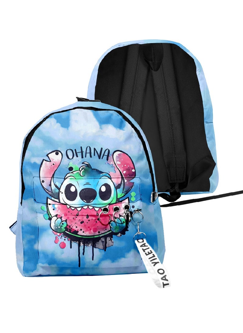 STITCH - 【School Season】Stitch Student Cartoon Fashion Backpack Lightweight Oxford Material Backpack Casual Bag Laptop Bag A Variety of Options - Image 1