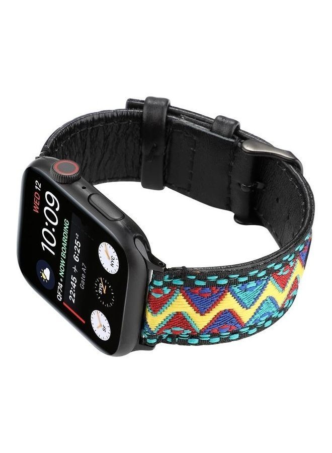 NIBEMINENT Replacement Watchband for Apple Watch Series 7/6/5/4/3/2/1/SE 38/40/41mm Multicolour - Image 4