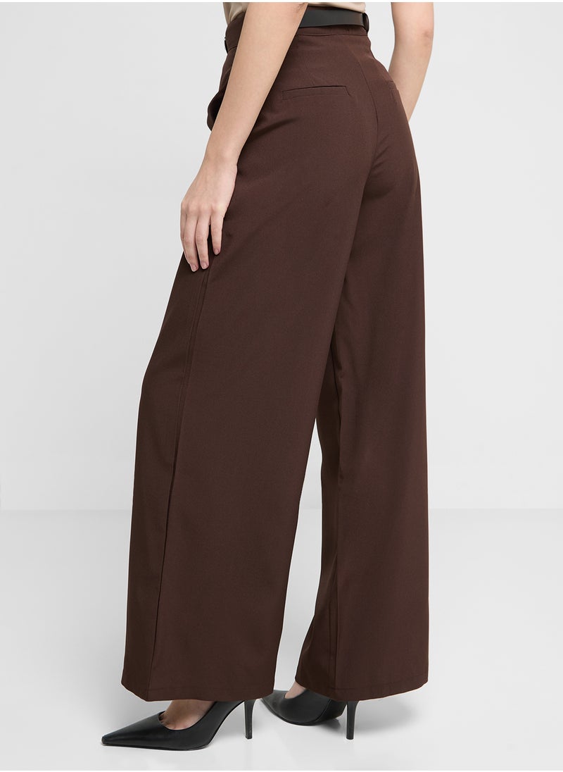 ELLA - Tailored Straight Fit Pants - Image 1