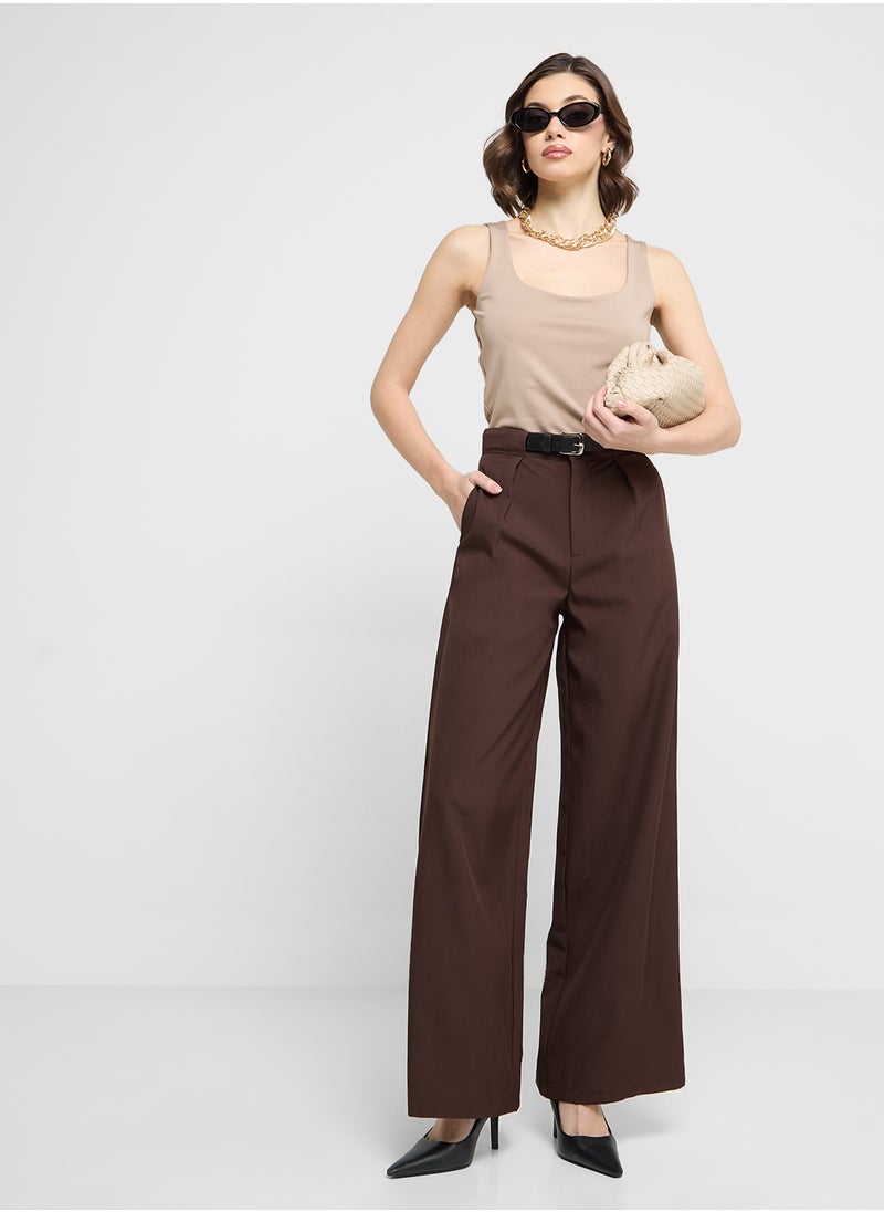 ELLA - Tailored Straight Fit Pants - Image 1