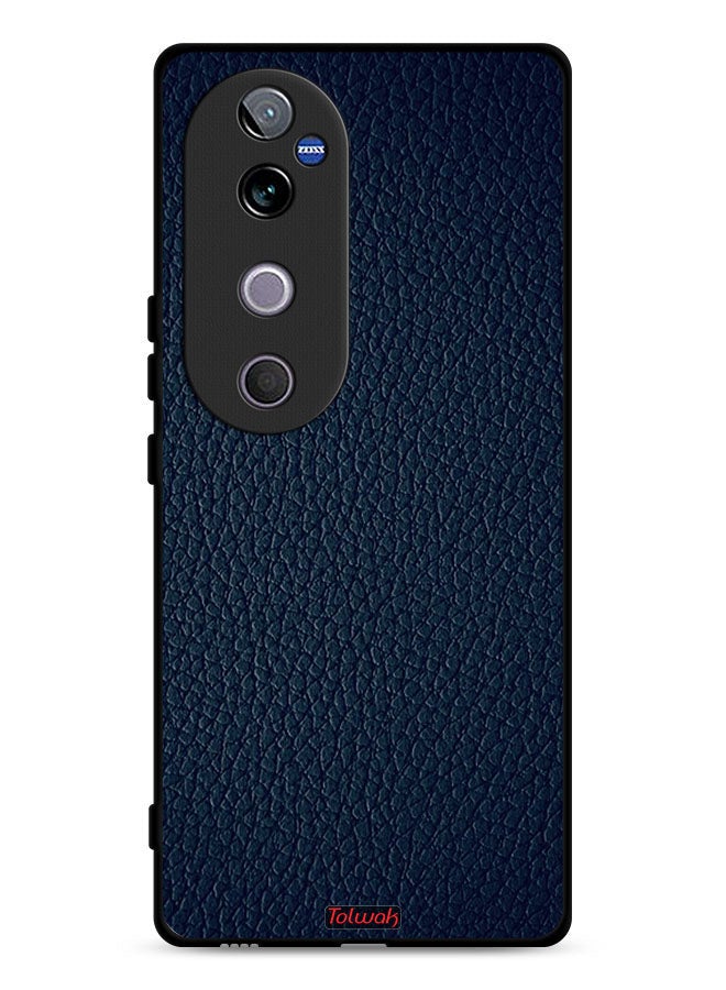 Tolwak غطاء واقي لهاتف Vivo V40 5G بنمط جلد - Image 1