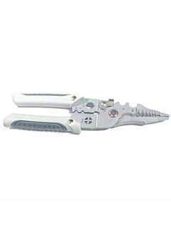 UPTODATETOOLS UPTODATETOOLS Multipurpose Wire Stripper for Electrical Cable Cutting Crimper Cable Cutter Pliers Professional Electrical Wire Stripping Tool  - Image 2