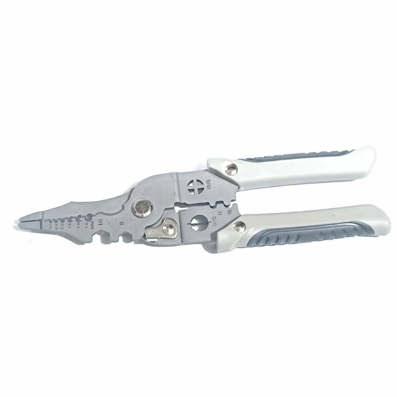 UPTODATETOOLS Multipurpose Wire Stripper for Electrical Cable Cutting Crimper Cable Cutter Pliers Professional Electrical Wire Stripping Tool - Image 5