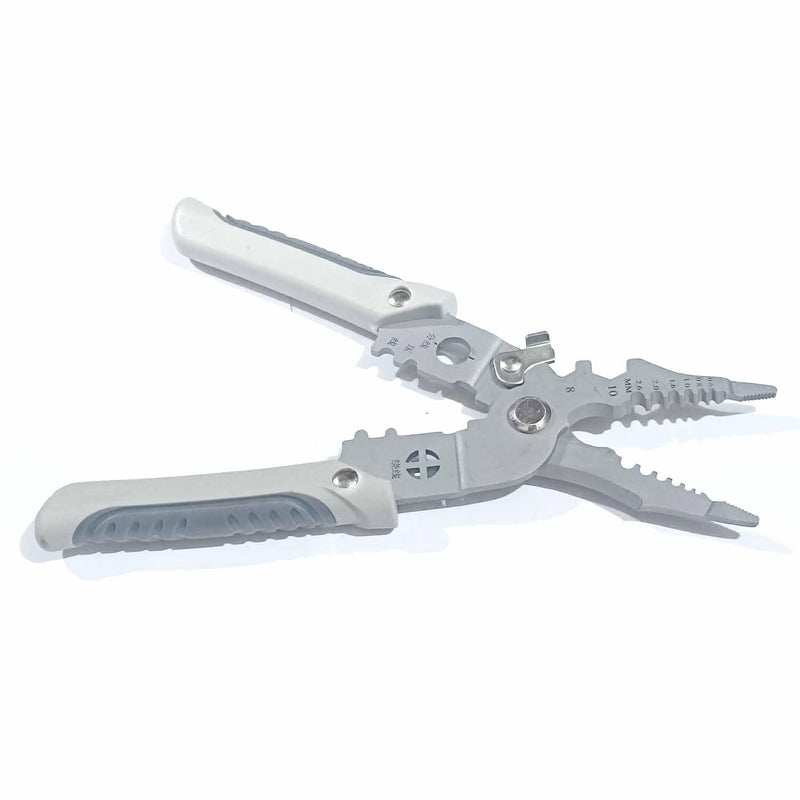 UPTODATETOOLS Multipurpose Wire Stripper for Electrical Cable Cutting Crimper Cable Cutter Pliers Professional Electrical Wire Stripping Tool - Image 3