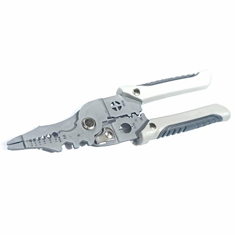UPTODATETOOLS Multipurpose Wire Stripper for Electrical Cable Cutting Crimper Cable Cutter Pliers Professional Electrical Wire Stripping Tool - Image 4