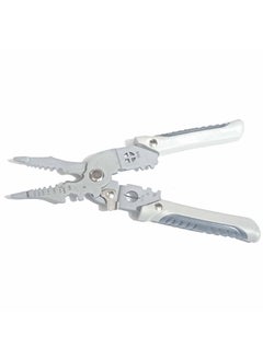 UPTODATETOOLS UPTODATETOOLS Multipurpose Wire Stripper for Electrical Cable Cutting Crimper Cable Cutter Pliers Professional Electrical Wire Stripping Tool  - Image 1