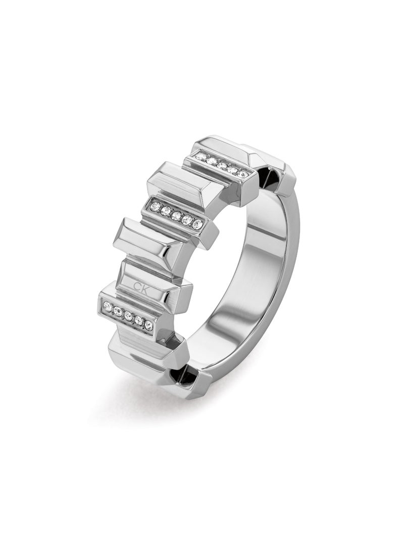 CALVIN KLEIN CALVIN KLEIN JEWELRY LUSTER WOMENS RING - 35000322C  - Image 2