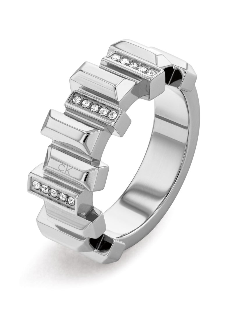 CALVIN KLEIN CALVIN KLEIN JEWELRY LUSTER WOMENS RING - 35000322C  - Image 1
