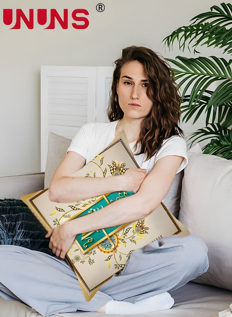 UNUNS Throw Pillow Case,Printed Cushion Cover Multicolour For Living Room Home Decor,45 x 45CM - Image 2