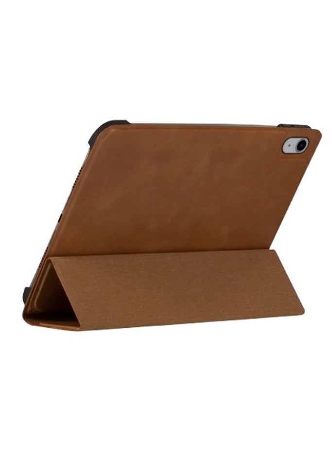 dbramante1928 Risskov Case for iPad Pro 11-inch, Premium Handcrafted Leather Folio Cover, Auto Wake/Sleep, Multi-Angle Stand, Tan - Image 3