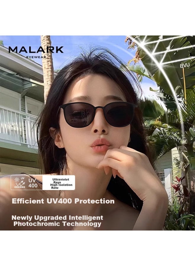 Morakot Morak Pure Titanium Ultra-light Photochromic Polarized Sungl Men Women Uv Protection Day Night Dual-use Night Driving Gl - Image 3
