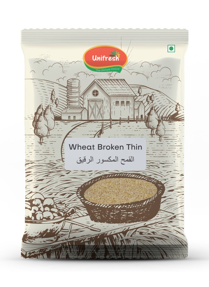Unifresh - Wheat Broken Fine Daliya Burghol 1kg - Image 1